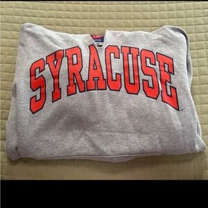 Elite Collection Syracuse Gray and Red Sweatshirt